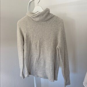 Aritzia Babaton Group Soft Gray Turtleneck Sweater